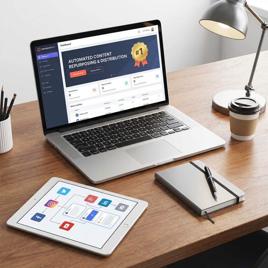 #1 automated content repurposing & distribution platform.