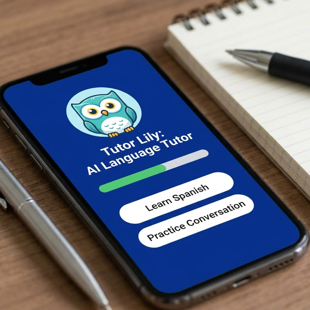 ‎Tutor Lily: AI Language Tutor App
