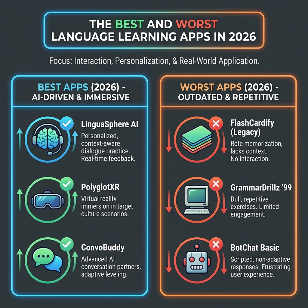 The Best and Worst Language Learning Apps in 2026