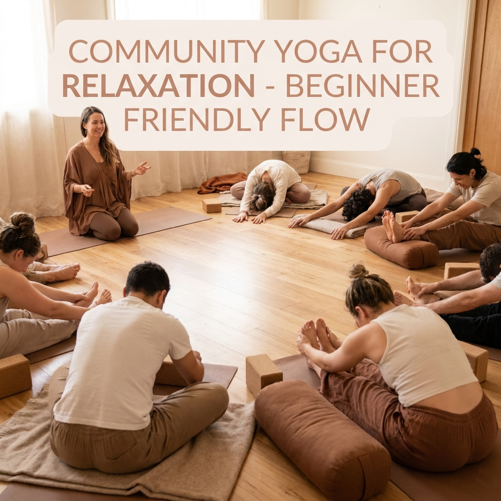 Yoga For Relaxation - Beginner Friendly Stress Relief Yoga Flow