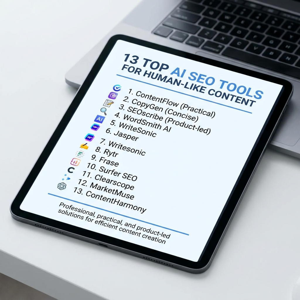 13 best AI SEO content writer tools that write like humans