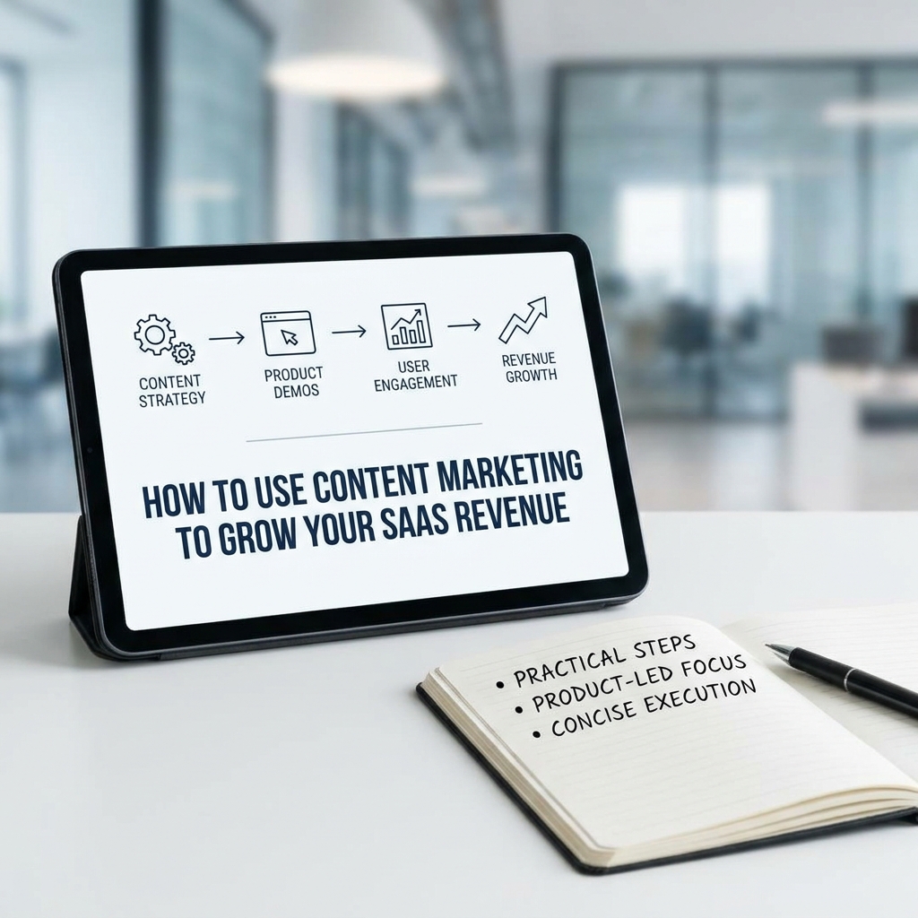 How to Use Content Marketing to Grow Your SaaS Revenue