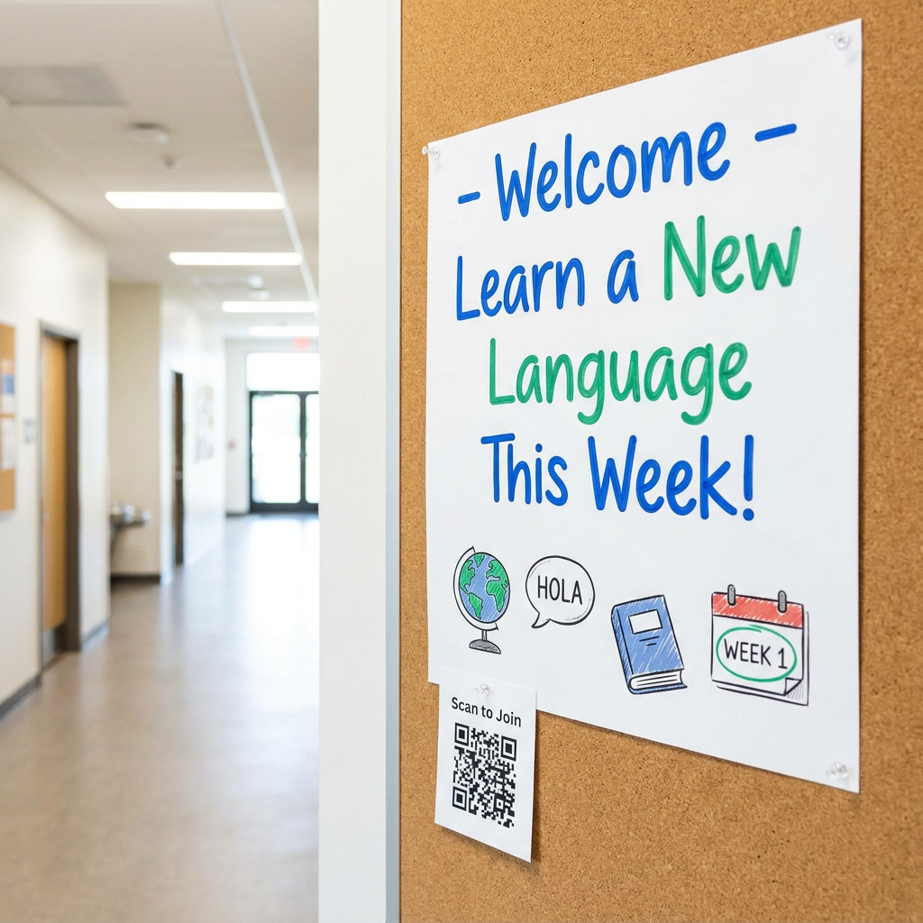 Welcome - Learn a New Language This Week!